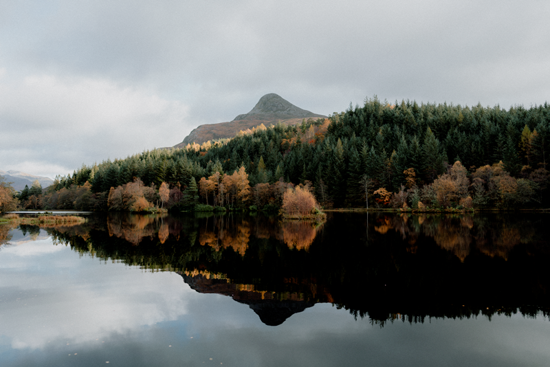 Autumn Reflections in Glencoe