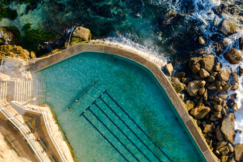 Bronte Pool from Above 2