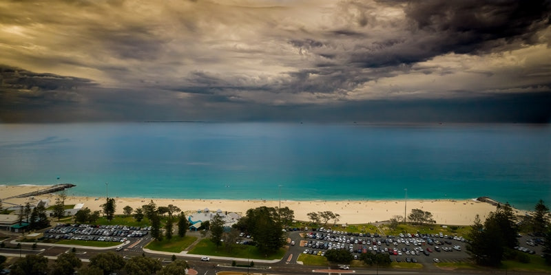 City Beach Stormy