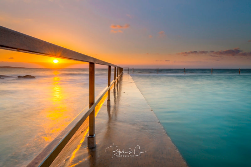 Cronulla Beach Pool Sunrise