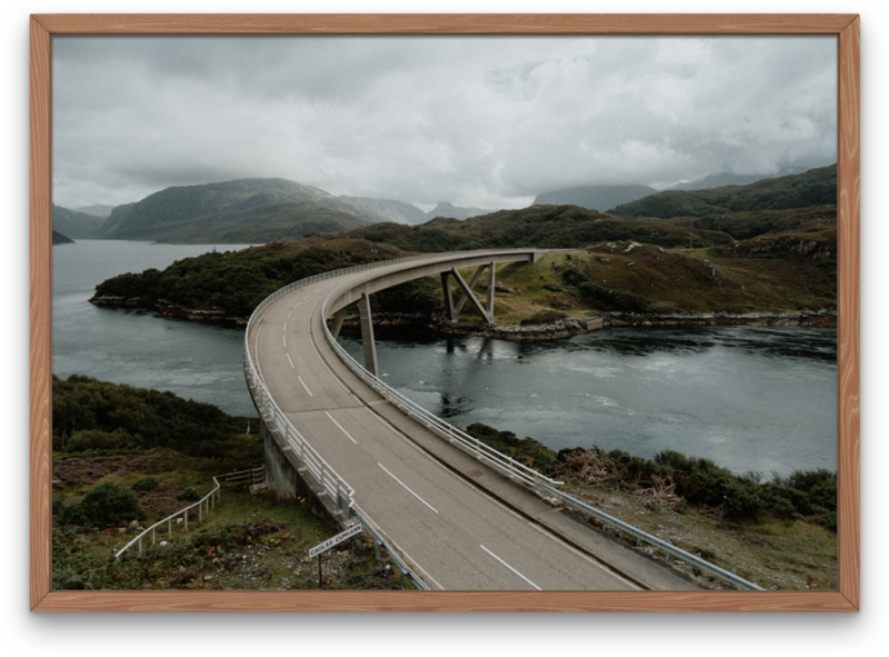 Crossing the Scottish Highlands