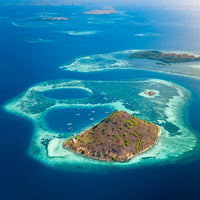 Kelor Island in Indonesia