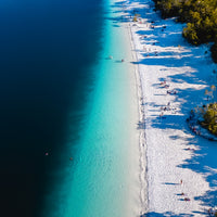 Lake McKenzie in Australia
