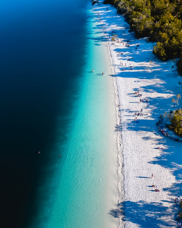 Lake McKenzie in Australia
