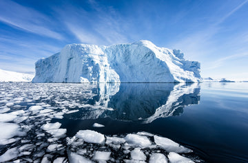 Large Iceberg Antarctica Reflection