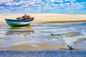 Low tide in Brazil