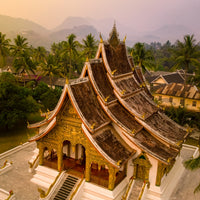 Luang Prabang temple in Laos