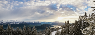 Panorama over Mount Rigi