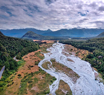 Maruia River NZ vert pano