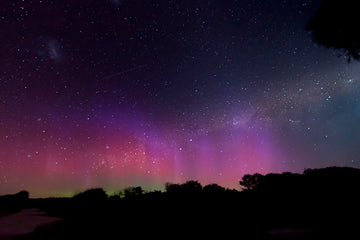Milkyway and Aurora Australis at Bay of Fires 02
