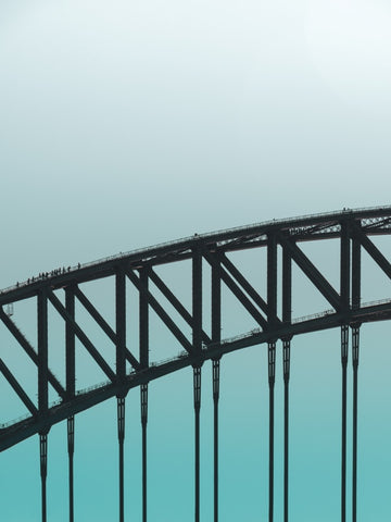 Minimal Sydney Harbour Bridge