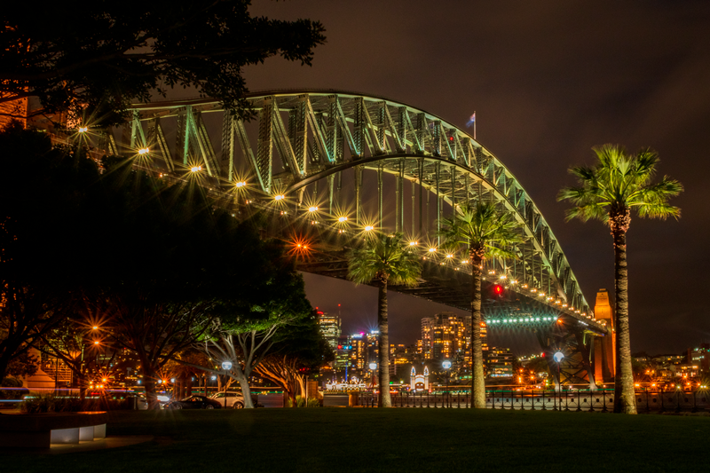 Sydney Harbour Bridge at Night