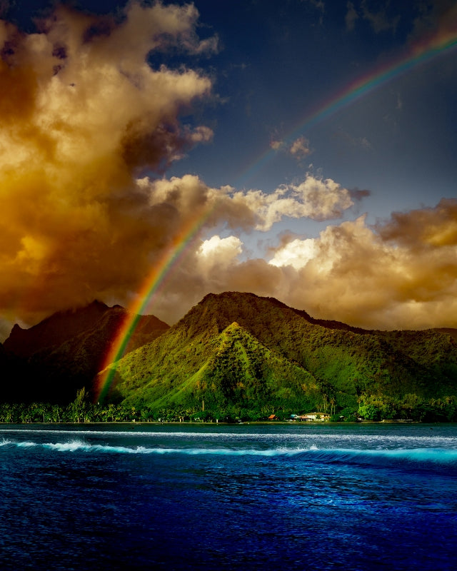 Teahupoo Rainbow Bliss Vertical