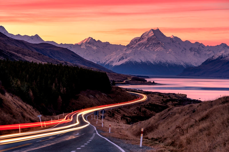 Road to Mt Cook