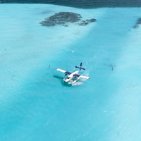 Seaplane Arrival, The Maldives