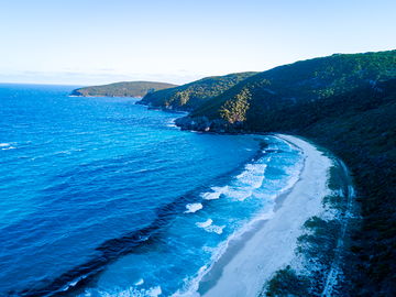 Shelley Beach from above, West Cape Howe, Albany