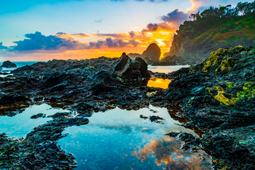 Sunrise Reflections, Port Macquarie NSW.