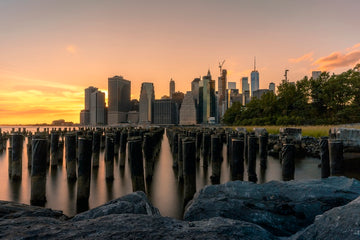 Sunset Vibes at Brooklyn Park NYC