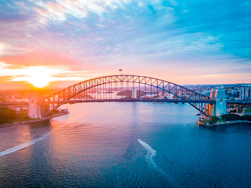 Sydney Harbour Bridge Sunset