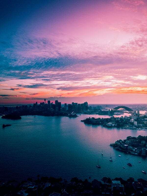 Sydney Harbour glow