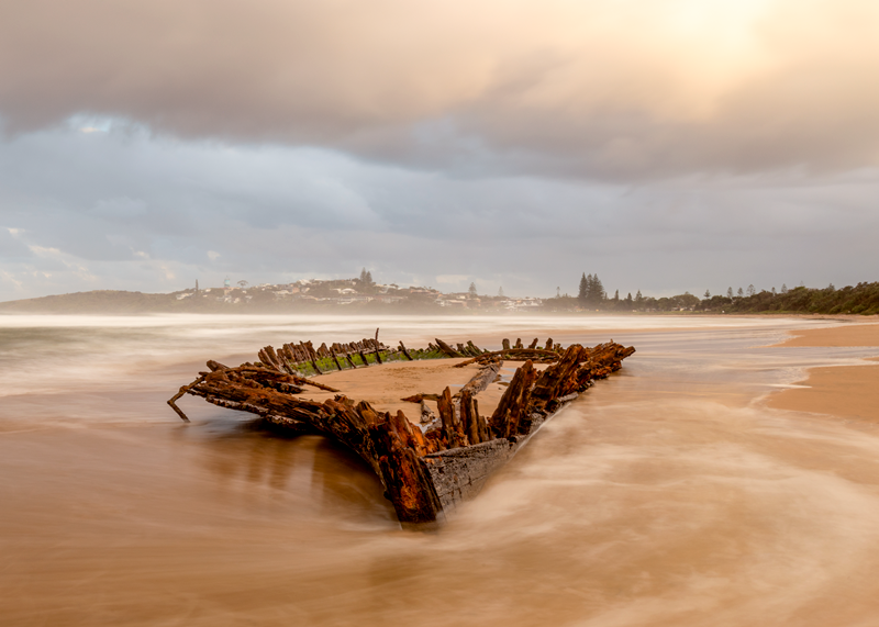 Unearthed - Buster Shipwreck, Woolgoolga NSW