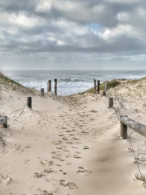 path to the sea