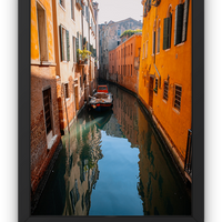 A gondola in Venice
