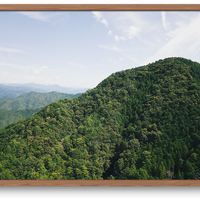 View from above the Kumano Kodo Trail, Shingu, Kinki Region, Japan
