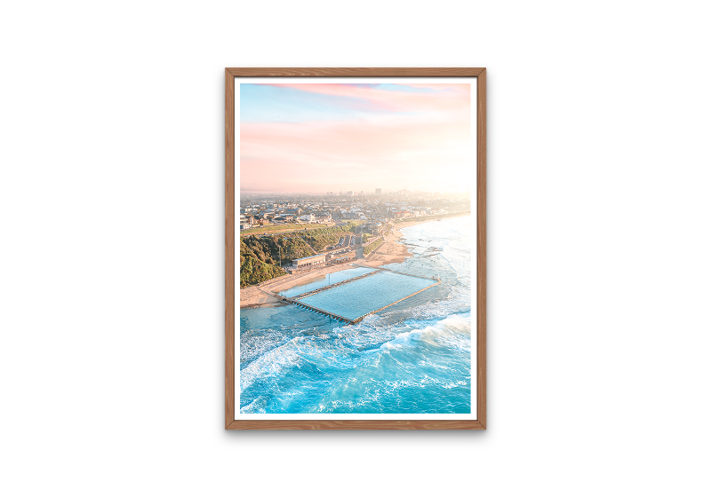 Sunset at Merewether Baths